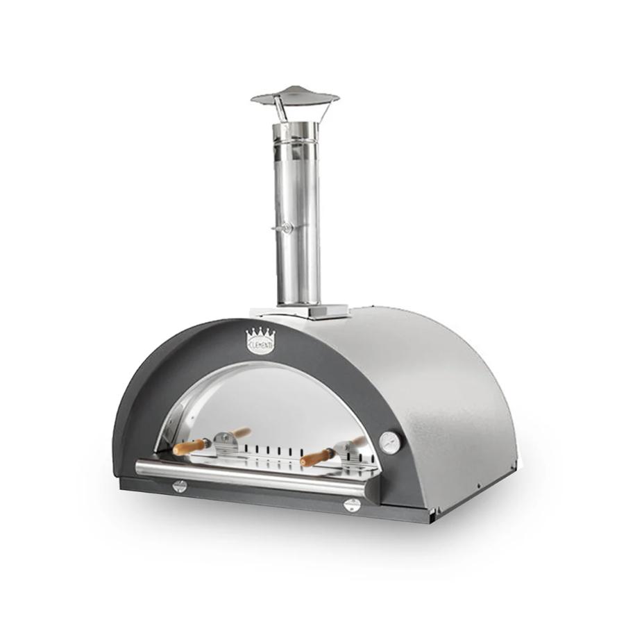 clementi original pulcinella wood fired pizza oven product exterior view — view 10